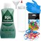 Synthetic Rit Dye More Liquid Fabric Dye Peacock Green, Pixiss Rit Accessories Kit